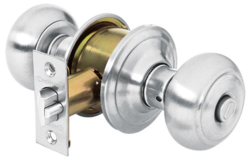 Cerradura pomo, cromo mate, oval, entrada CEPO-32E 43451 Hermex 1 Cerradura pomo, cromo mate, oval, entrada CEPO-32E 43451 Hermex