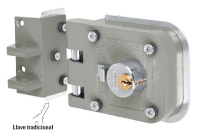 Cerradura de sobreponer para puertas corredizas izquierda CS-95I 43489 Hermex