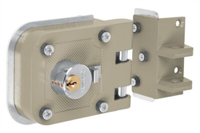 Cerradura de sobreponer para puertas corredizas derecha CS-95D 43490 Hermex