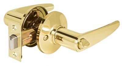 Cerradura de manija para baño de laton CEMA-1B 43658 Hermex