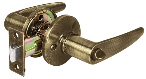 Cerradura de manija para baño latón antiguo,CEMA-2B 43660 Hermex 1 Cerradura de manija para baño latón antiguo,CEMA-2B 43660 Hermex