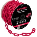 Cadena de plástico de 8mm, roja CAPL-8R 44186 Fiero