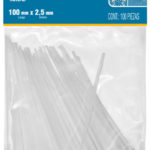 Cincho plástico10cm 18 lbs CIN-1810 44300 Volteck