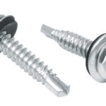 Pija punta de broca 1 pulgada con rondanas, caja con 100 pzas PIBR-1R 44406 Fiero