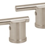 Juego de 2 manerales para lavabo y fregadero satin ELMM-02N 45256 Foset