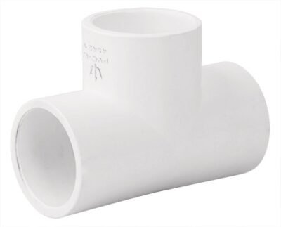 Tee sencilla de PVC 19 mm PVC-762 45421 Foset 1