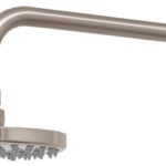 Regadera de latón 6 pulgadas con brazo, satinado, Element R-206N 45576 Foset