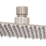 Regadera acero inoxidable 8 pulgadas sin brazo satinado Riviera R-308SN 45780 Foset