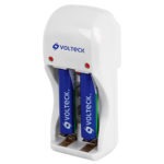 Cargador de pilas AA y AAA 9V Volteck CA-RE-7 46043