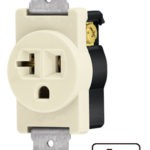 Contacto sencillo redondo, 20A Standard COSE-MS 46101 Volteck