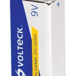 Pila 9v zinc carbon ZI-9V 46312 Volteck