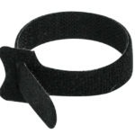 Cincho de contacto doble 15 cm color negro CINVE-15N 46327 Volteck