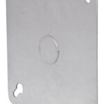 Tapa de acero para caja cuadrada 4x4' TACH-4x4C 46330 Volteck