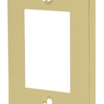 Placa 3 módulos de aluminio línea Económica PATR-E 46437 Volteck