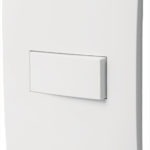 Placa armada con interruptor sencillo, línea Oslo, blanco PA-APSE-OB 46492 Volteck