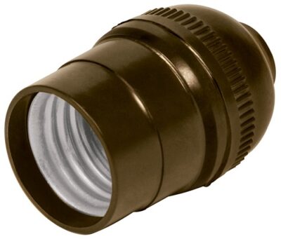 socket de baquelita sencillo Volteck POBA-10 46500 Volteck