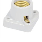 socket  de porcelana cuadrado Volteck POPO-11 46522