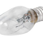 Focos incandescentes transparentes base E12 7.5watts FI-50T 46823 Volteck