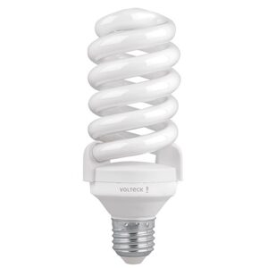 Foco ahorrador 28w espiral T4, Volteck F-28E 46827 Volteck