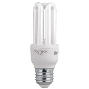 Foco fluorescente 9w triple U T3 F-9T3 46843 Volteck