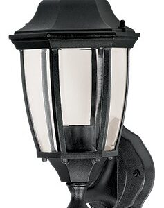 farol soportado negro, 1XE26 ARB-101S 47289 Volteck