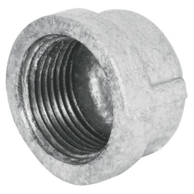 Tapón capa galvanizada  3/4 pulgada 19 mm