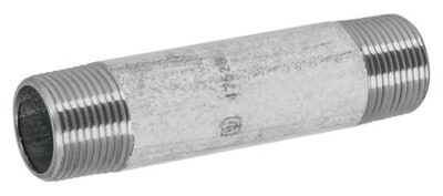 Niple galvanizado  3/4 x 4 19 mm x 10 cm