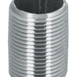Niple galvanizado 3/4  cuerda corrida19 mm,