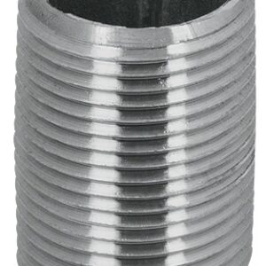 Niple galvanizado 1 pulgada cuerda corrida 25 mm