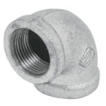 Codo 90° galvanizado 19 mm 3/4
