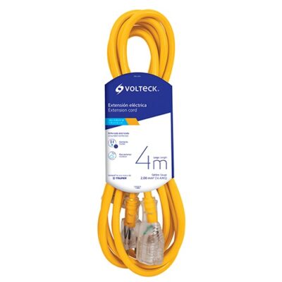 Extensión electrica aterrizada 4 metros ERA-4X14 48066 Volteck