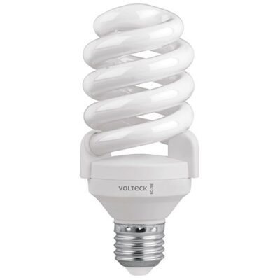 Foco  fluorescente 20w espiral T4 FC-20E 48214 Volteck