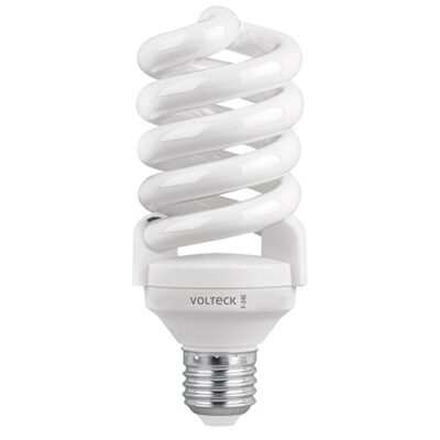 Foco ahorrador 24w espiral t4 F-24E 48215 Volteck