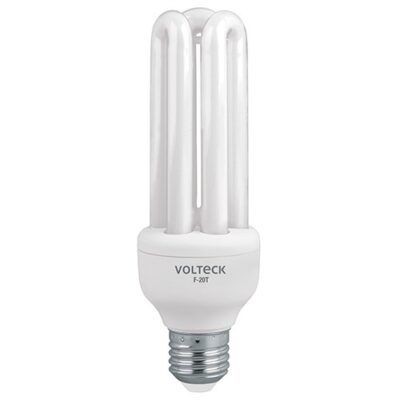 Foco 20w triple u fluorescente T4 F-20T 48226 Volteck