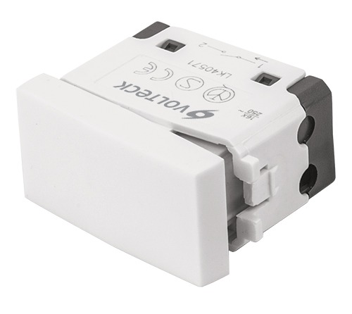 Interruptor sencillo blanco APSE-OB 48322 Volteck 1 Interruptor sencillo blanco APSE-OB 48322 Volteck