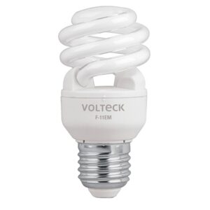 Foco espiral 11 w  T2 mini Volteck F-11EM 48502 Volteck