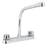 Mezcladora fregadero manerales metálicos cuello cobra F-319 49190 Foset
