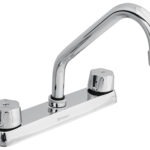 Mezcladora fregadero corto manerales hexagonal F-317 49238 Foset