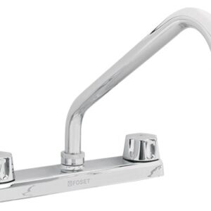 Mezcladora para fregadero con manerales hexagonal Basic F-318 49239 Foset