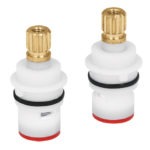 Juego de 2 cartuchos para mezcladoras plásticas, Basic CARCE-9 49417 Foset