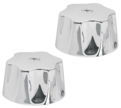 Juego de 2 manerales para lavabo y fregadero metálicos AQMR-86 49485 Foset