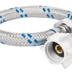 Manguera hule,35cm,aluminio,conector plástico,usosgenerales FWC-P35 49511 Foset