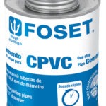 Pegamento para CPVC bote 500 ml PCPVC-500 49569 Foset