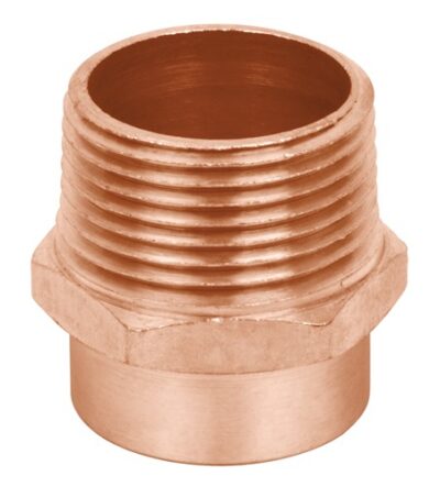 Conector de cobre, rosca exterior 1' CC-613 49655 Foset