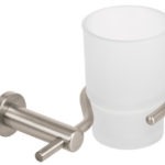 Portavaso cepillero satinado ELA-71N 49674 Foset