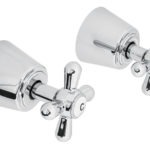 Juego 2 manerales tipo cruceta para llave empotrar, Aqua AQMR-61 49785 Foset