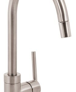 Mezcladora para fregadero manguera extraible satín ELF-82N 49920 Foset