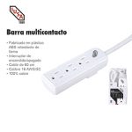 BARRA MULTICONTACTO 3 ENTRADAS IUSA 616622 CBLE CAL 14  CAT MUL-3B
