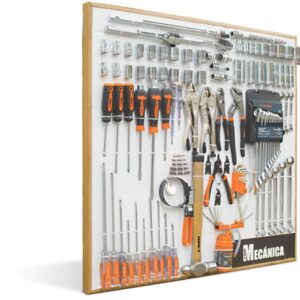Respaldo de inventario para exhibidor mecanica 80x80cm,1sec EX80-MEC1-CR 55386 Truper