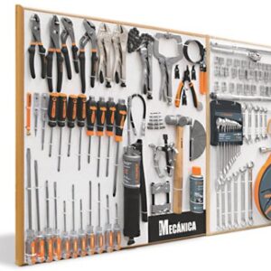 Respaldo de inventario para exhibidor mecanica 80x80cm,2sec EX80-MEC2-CR 55387 Truper